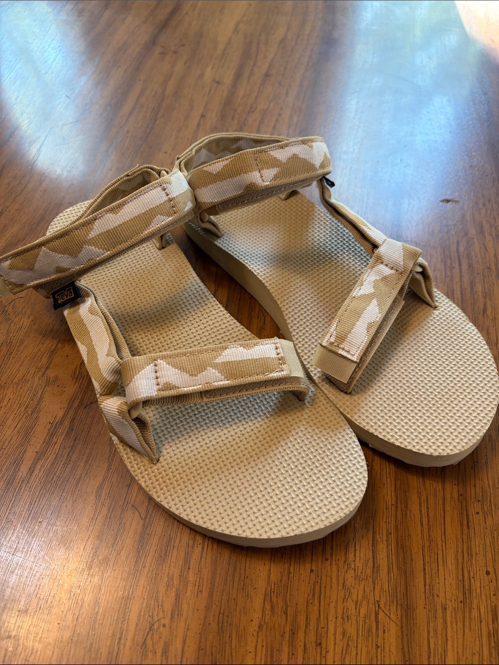 Teva Women's Tan Adjustable Strap Sandals